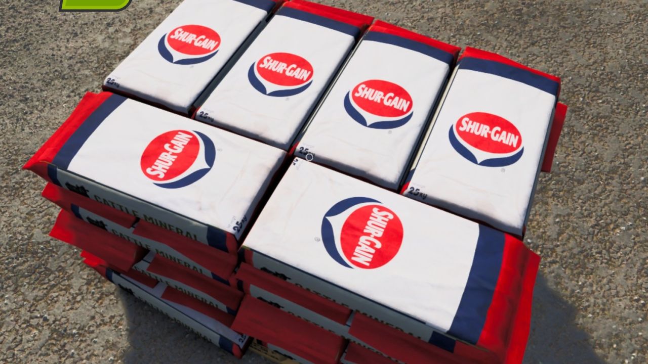 Shur Gain minerale voederpallets