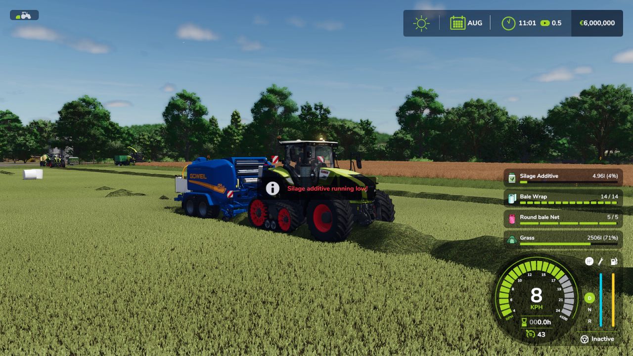 Silage Additive Alarm