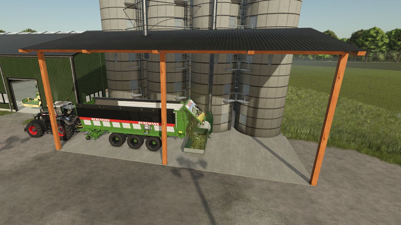 Silage Production Silo