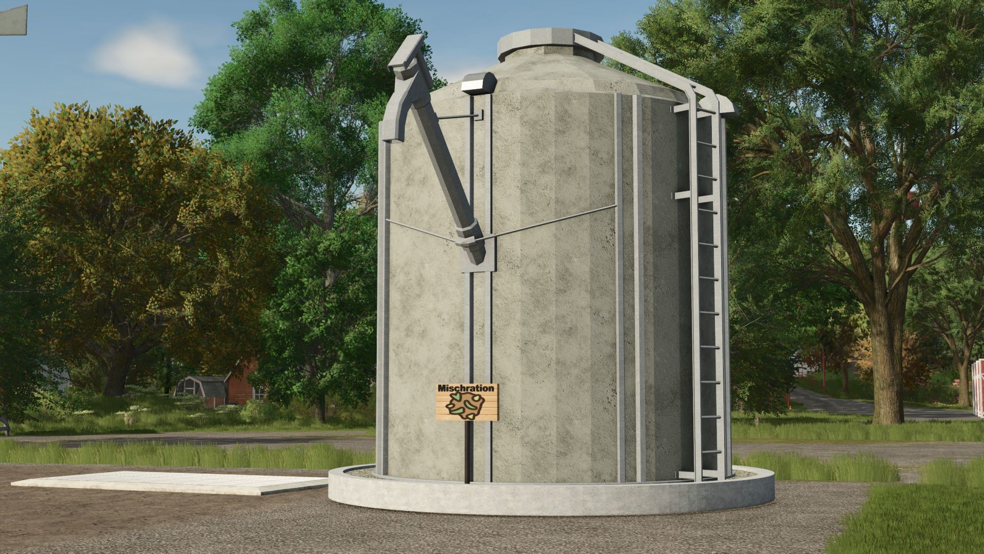 Silo para ração mista
