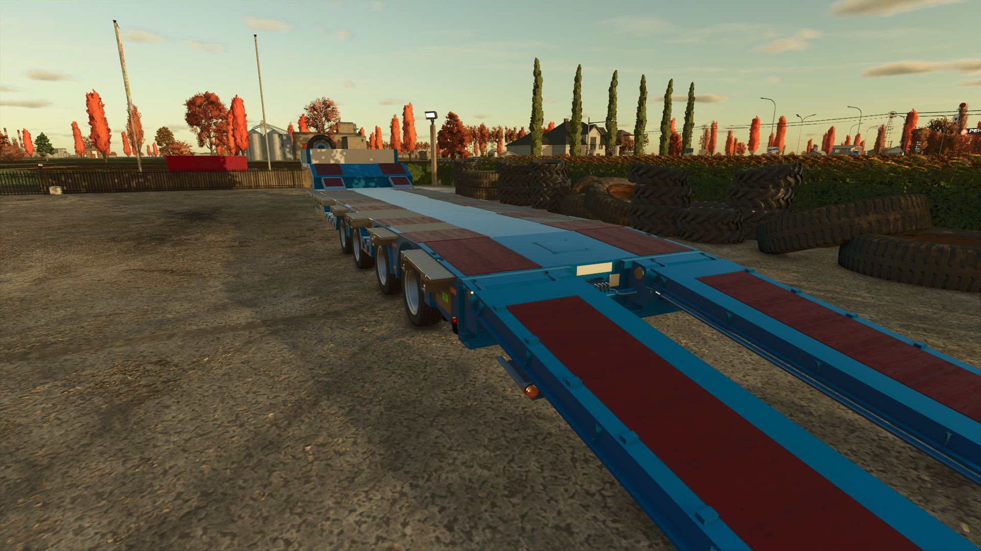 Silver 4 Axes Lowloader
