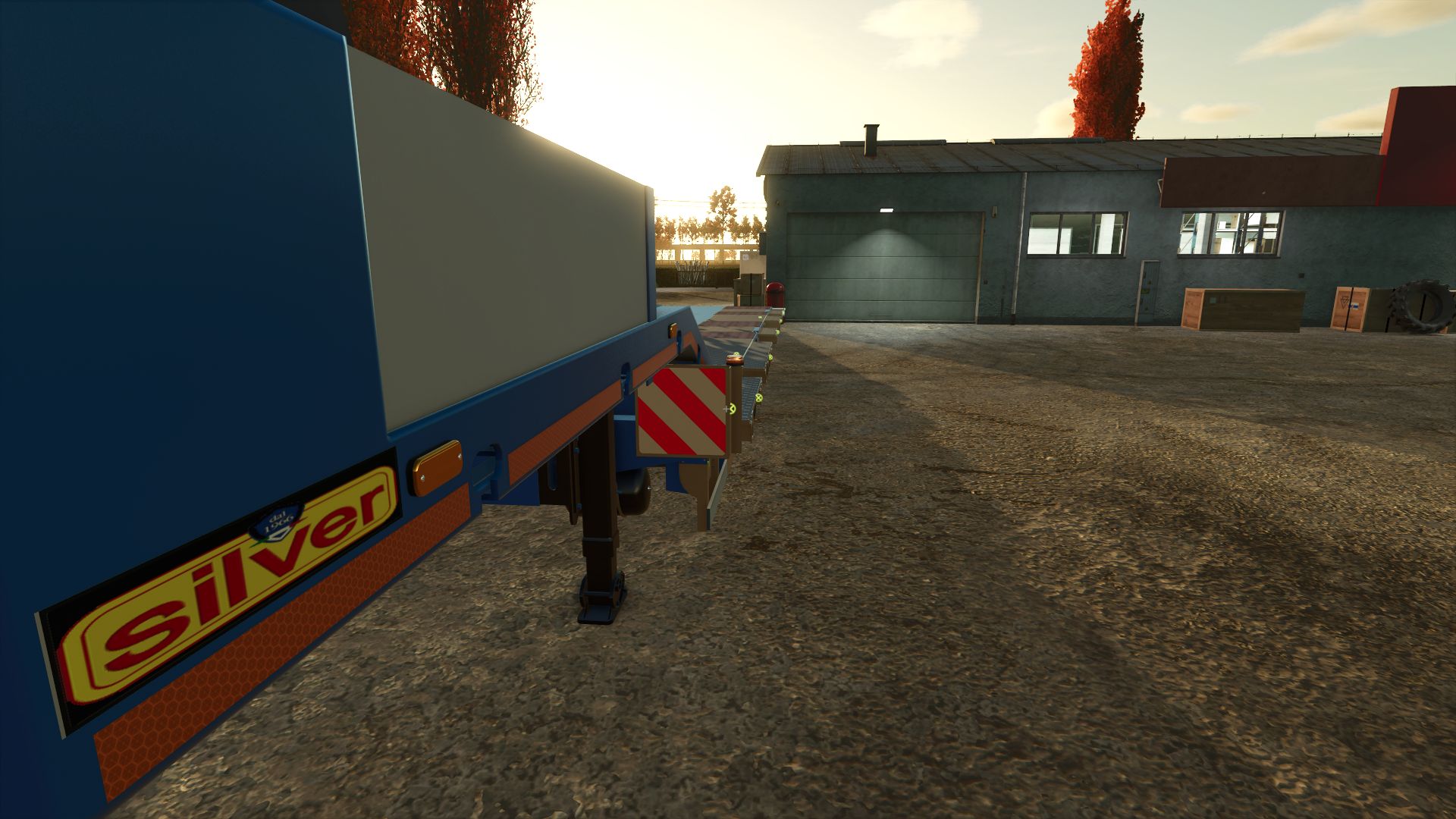 Silver 4 Axes Lowloader