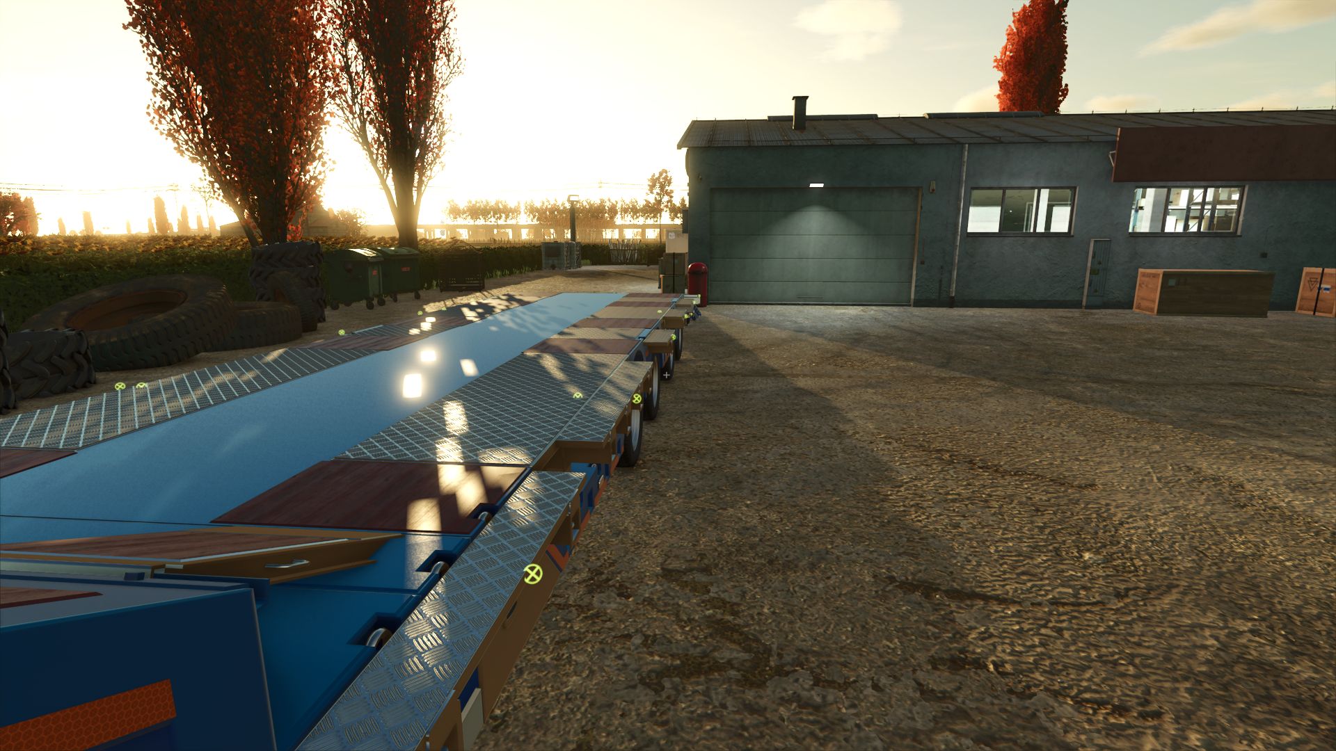 Silver 4 Axes Lowloader