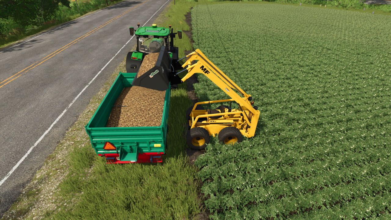 Ładowarka o sterowaniu burtowym 711 Pack