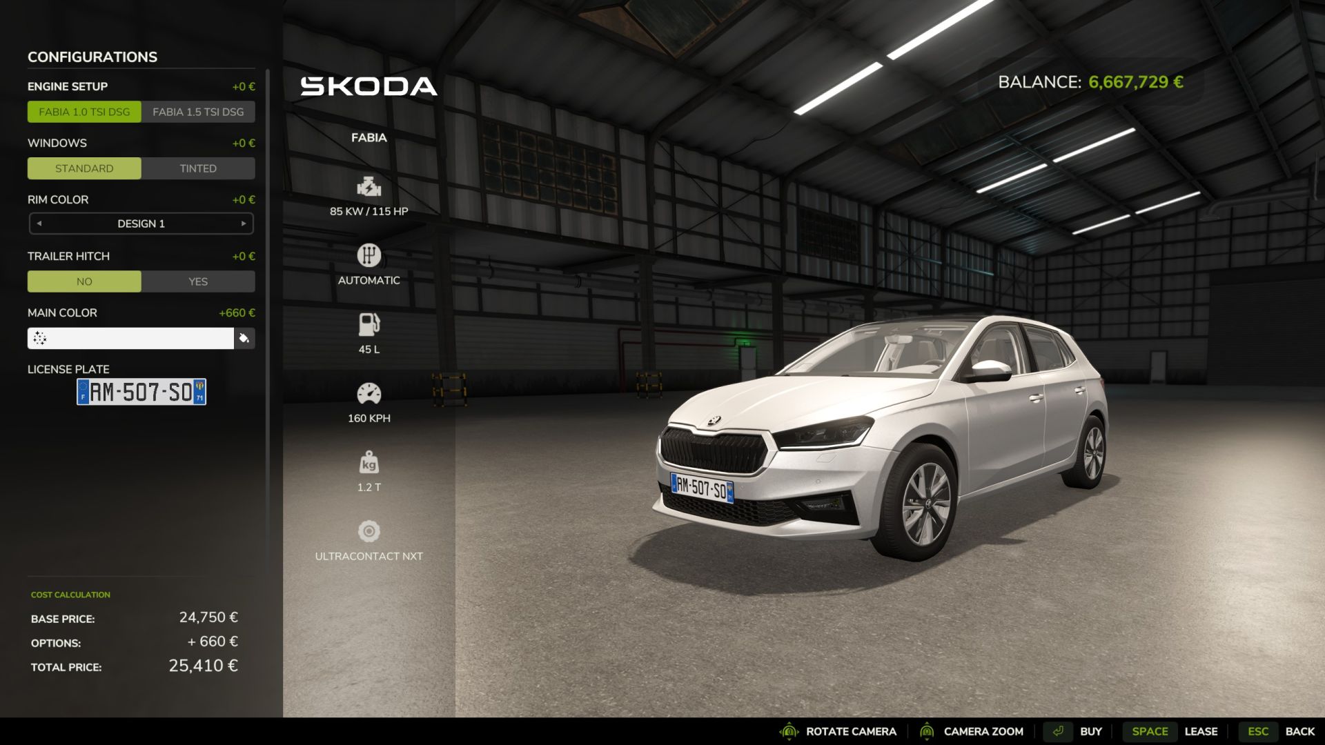 Skoda Fabia Edit