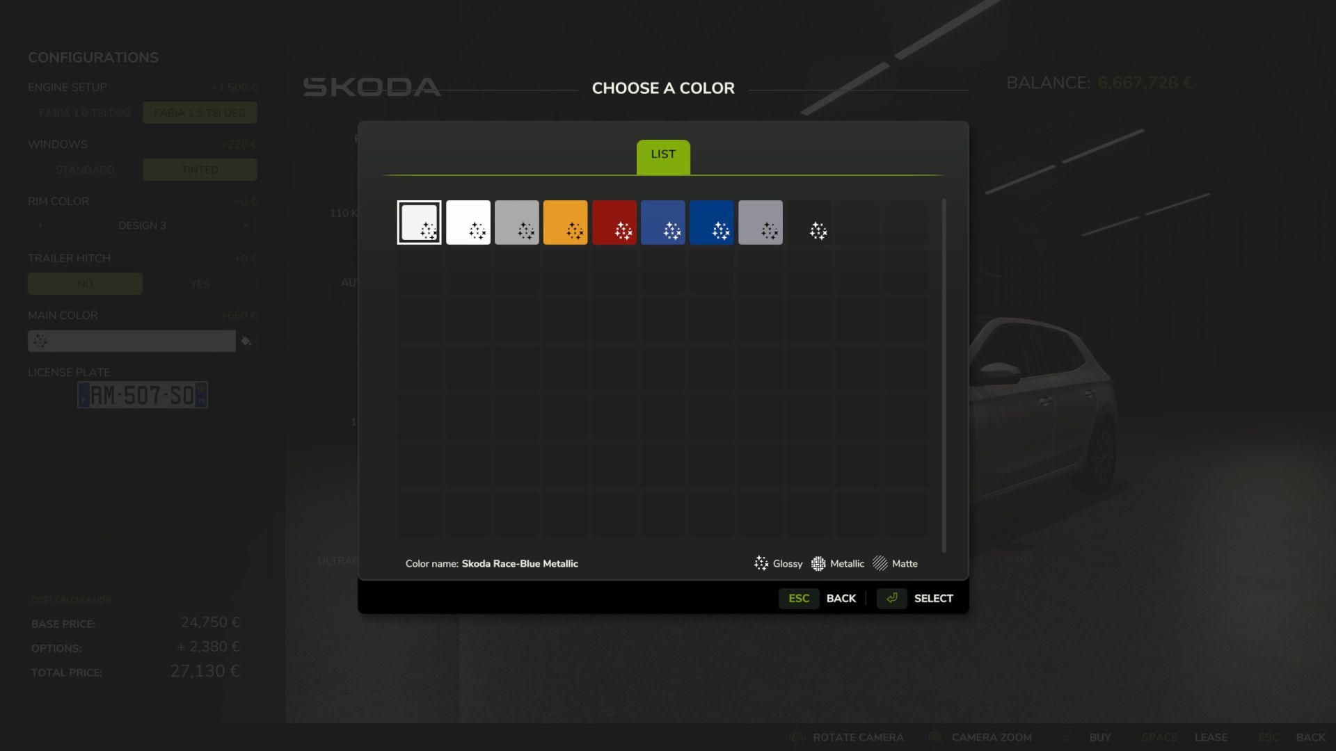 Skoda Fabia Edit