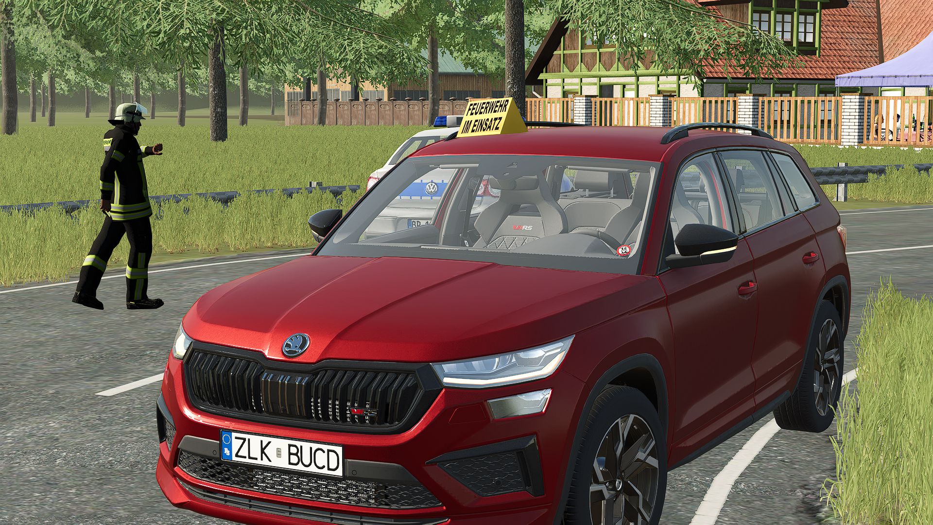 Skoda Kodiaq (fire department)