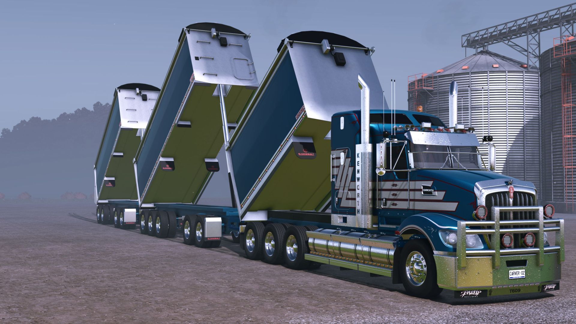 Sloanebuilt tipper bins