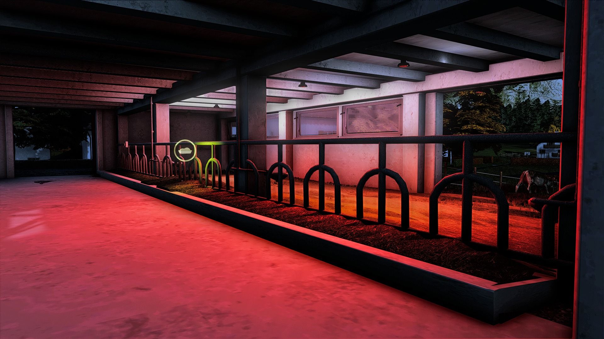 Słoweńska stodoła dla krów