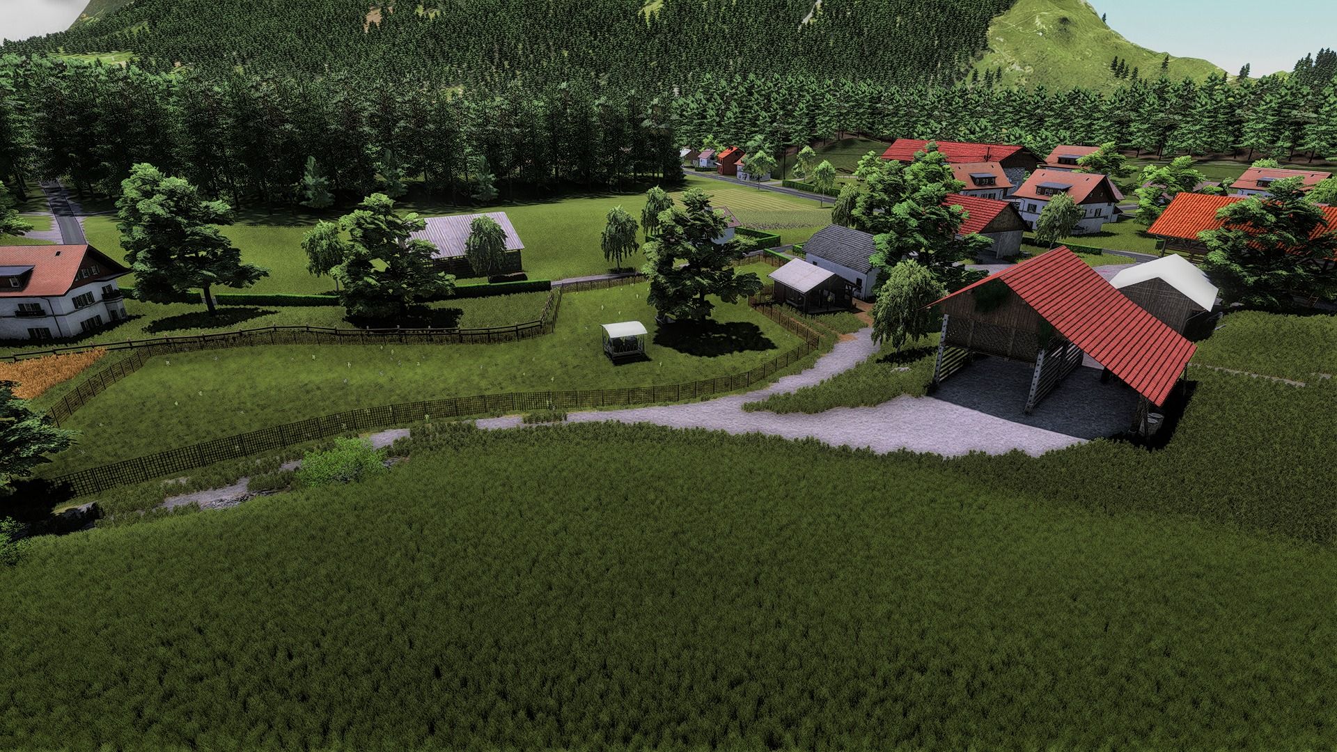 Словенский сарай для овец/коз