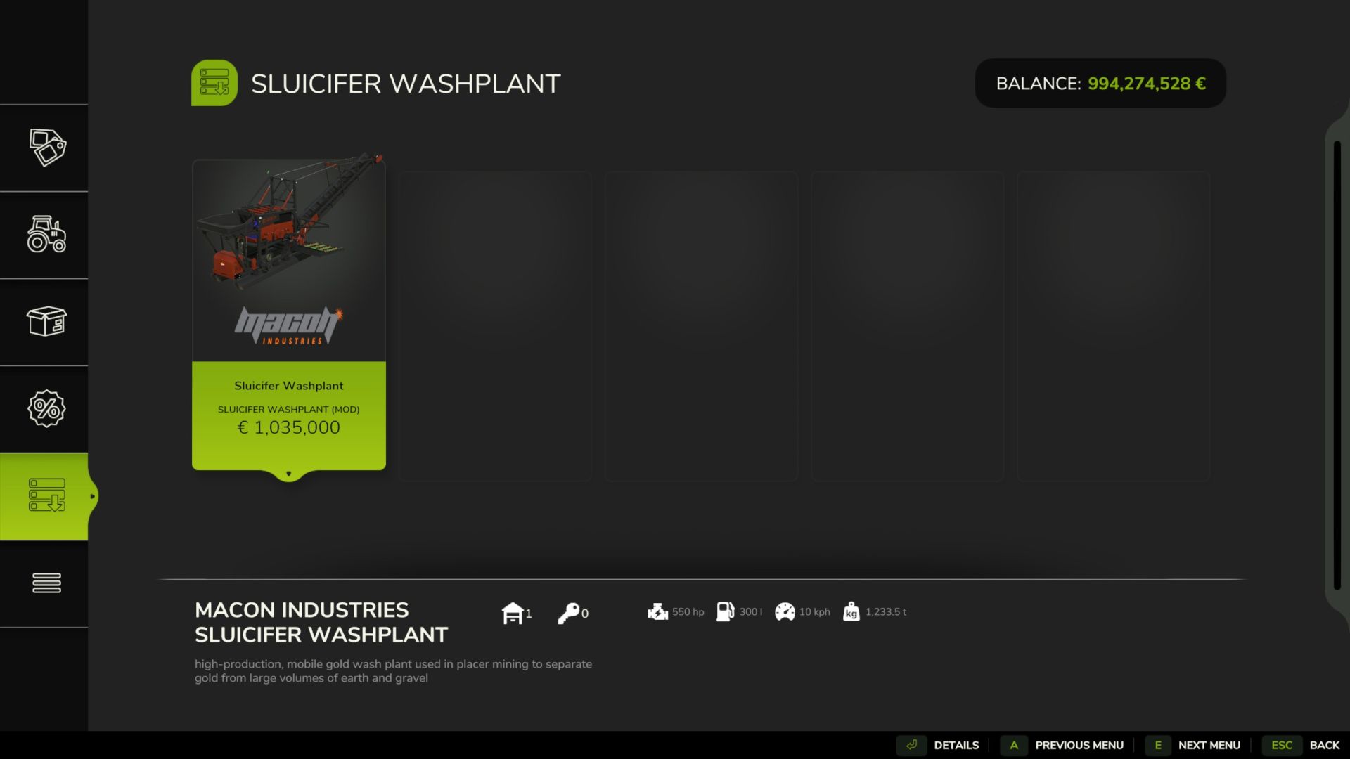 Schleusenwaschpflanze