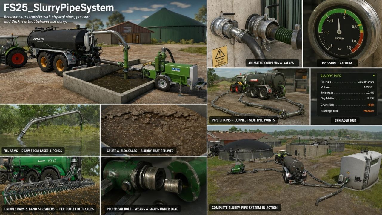 System rur błotnych