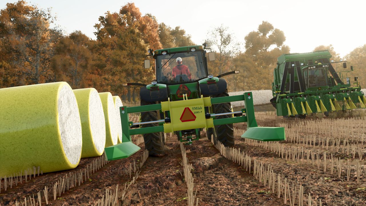 SM Fab 2085-P Round Cotton Bale Handler