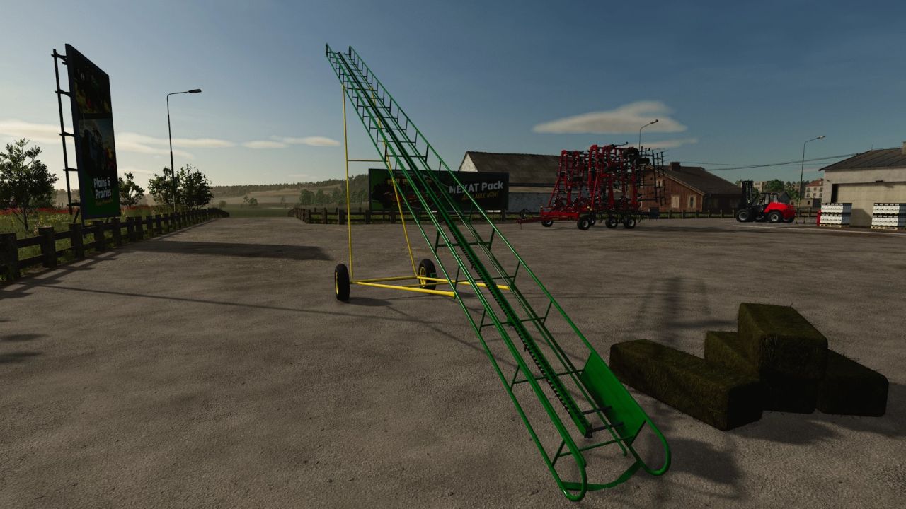 Small bales conveyor