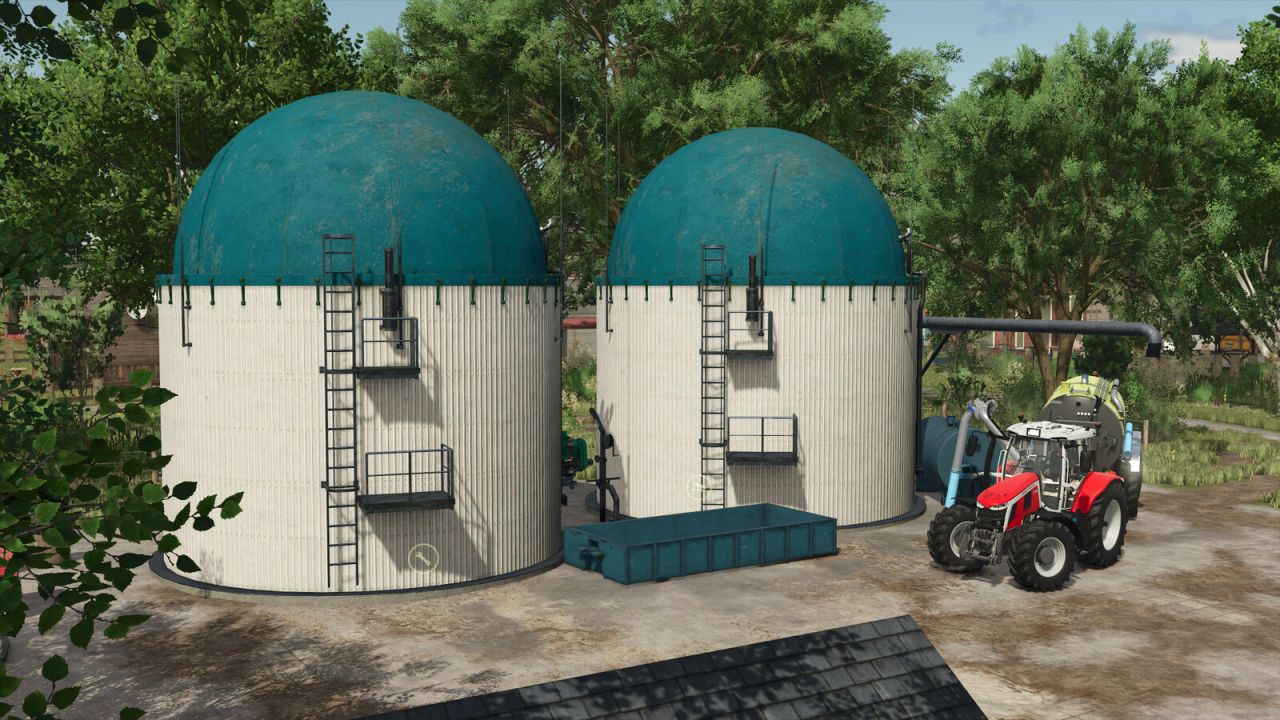 Piccole piante di biogas