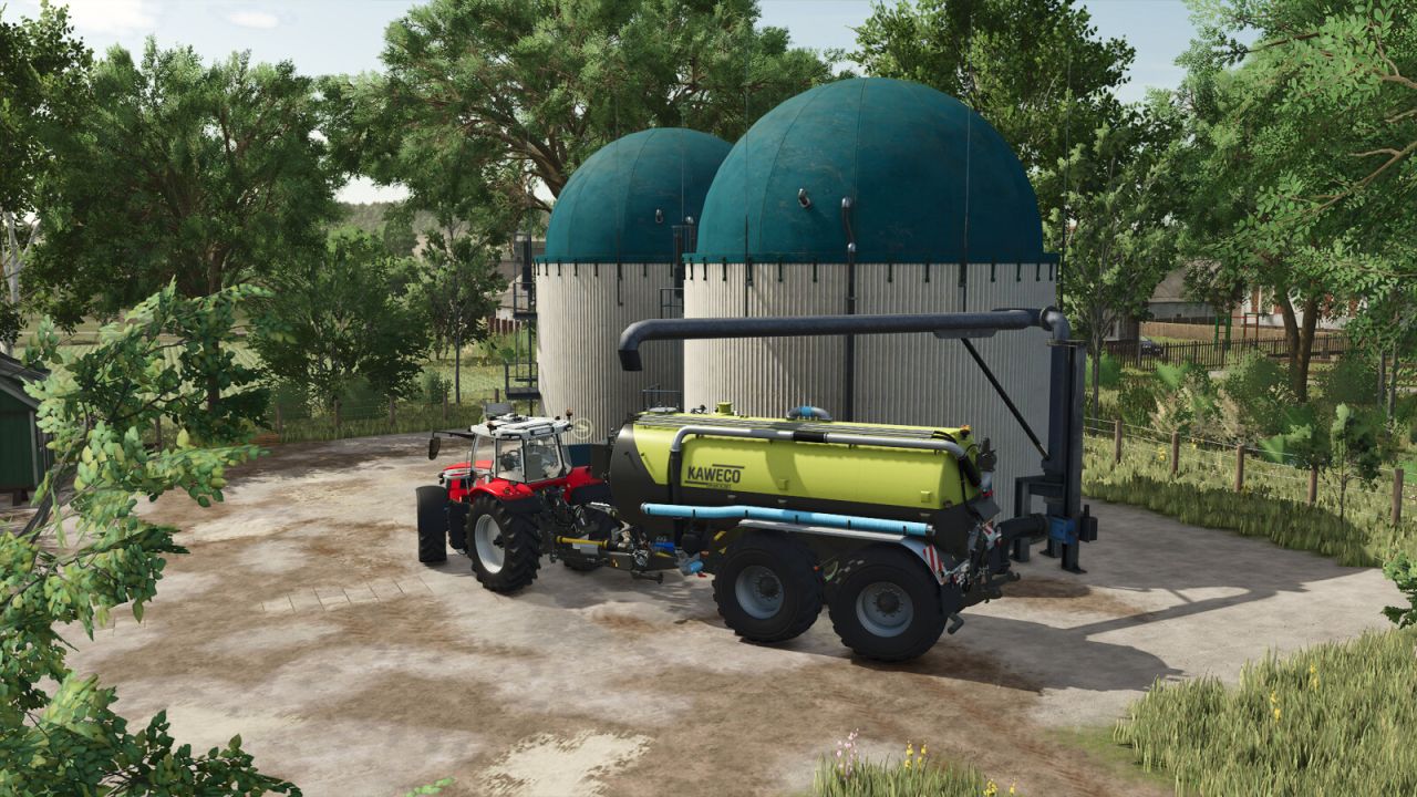 Piccole piante di biogas