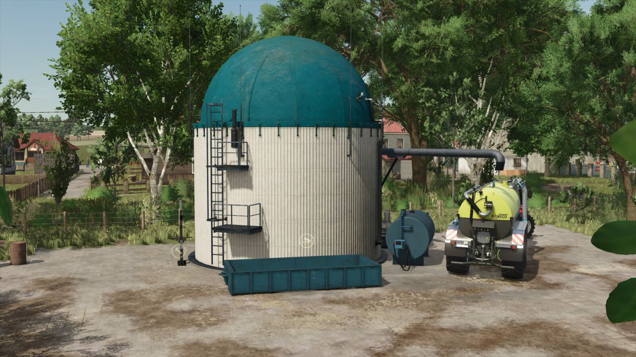 Маленькие биогазовые растения