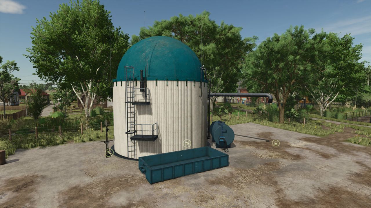 Piccole piante di biogas