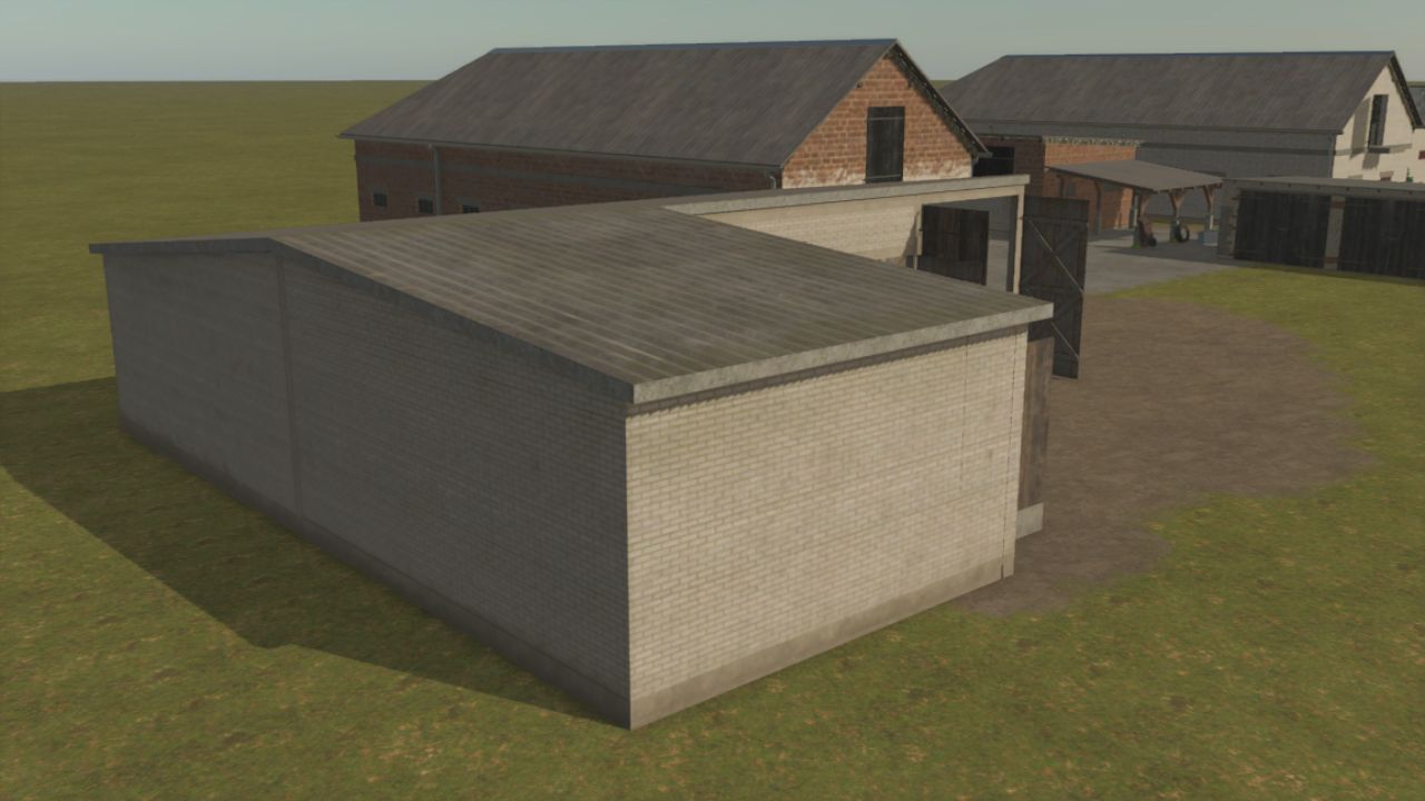 Small brick garage