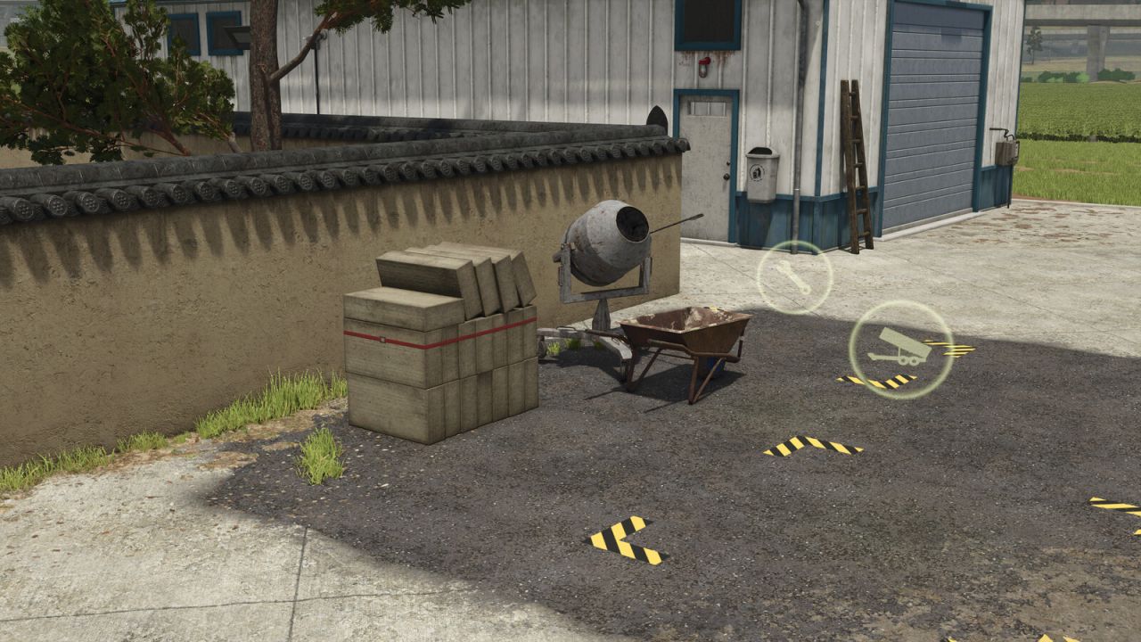 Pequena fábrica de cimento