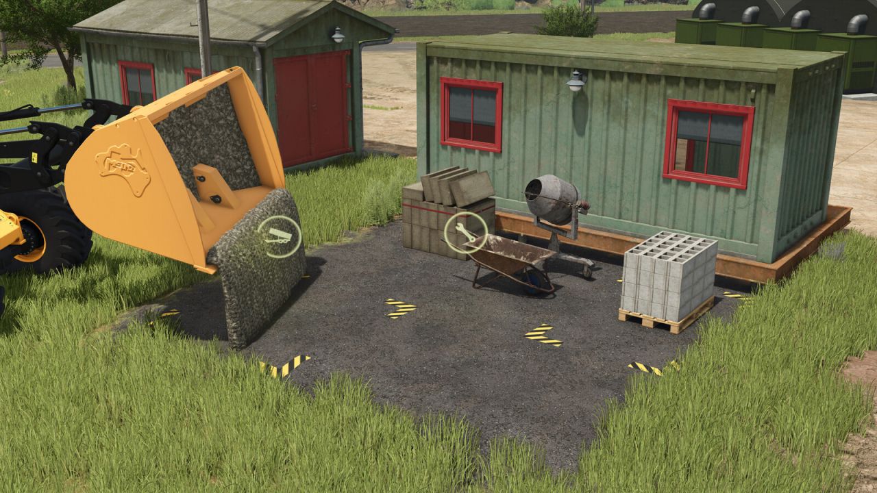 Pequena fábrica de cimento