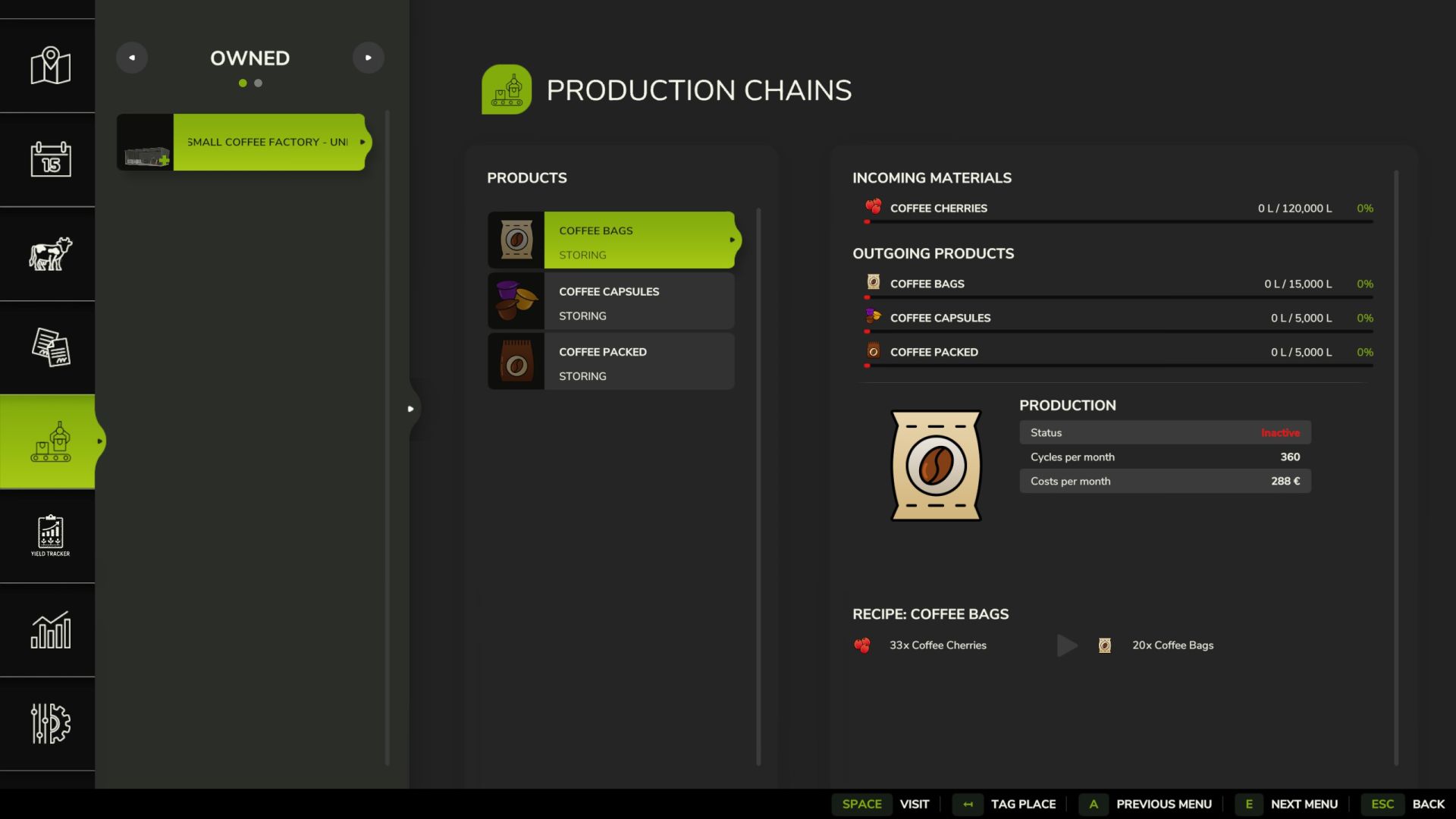 Small coffee production FS25 thumbnail 6
