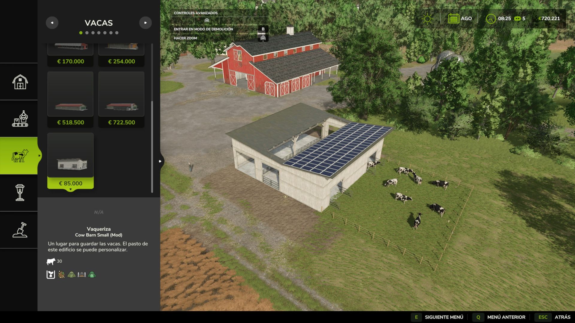 Small Cow Barn