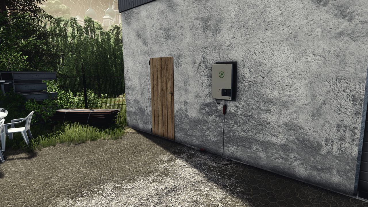 Small e-charging station