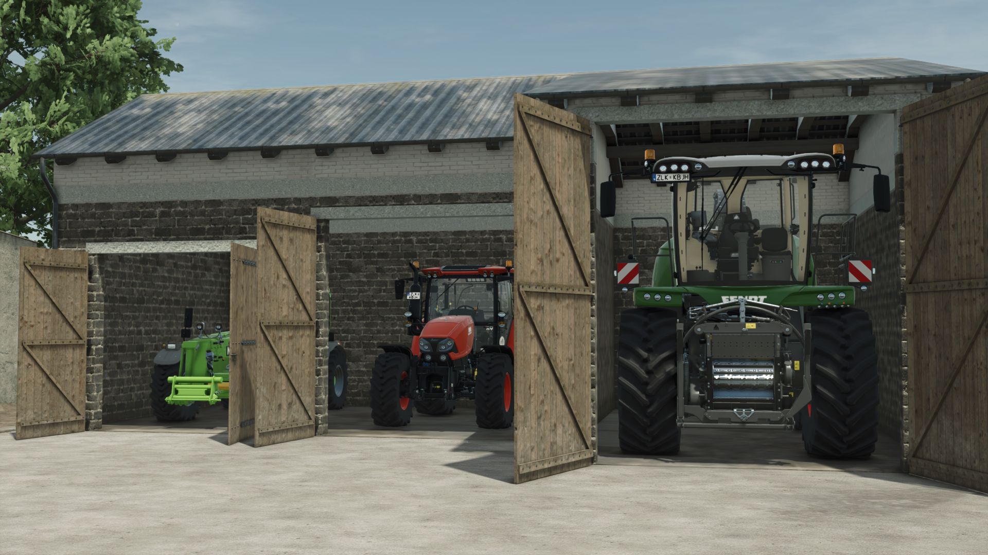 Kleine Garage