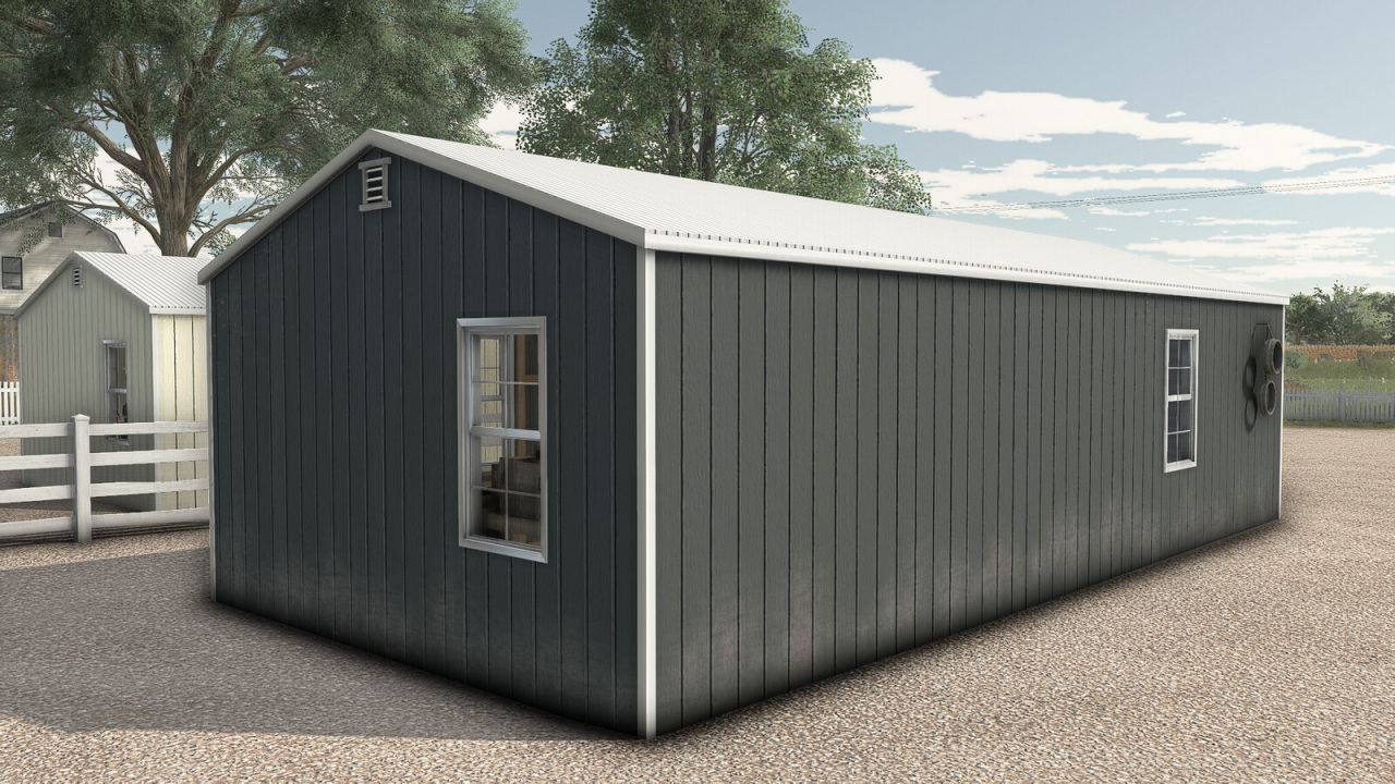 Kleine Garage Mit Werkstatt