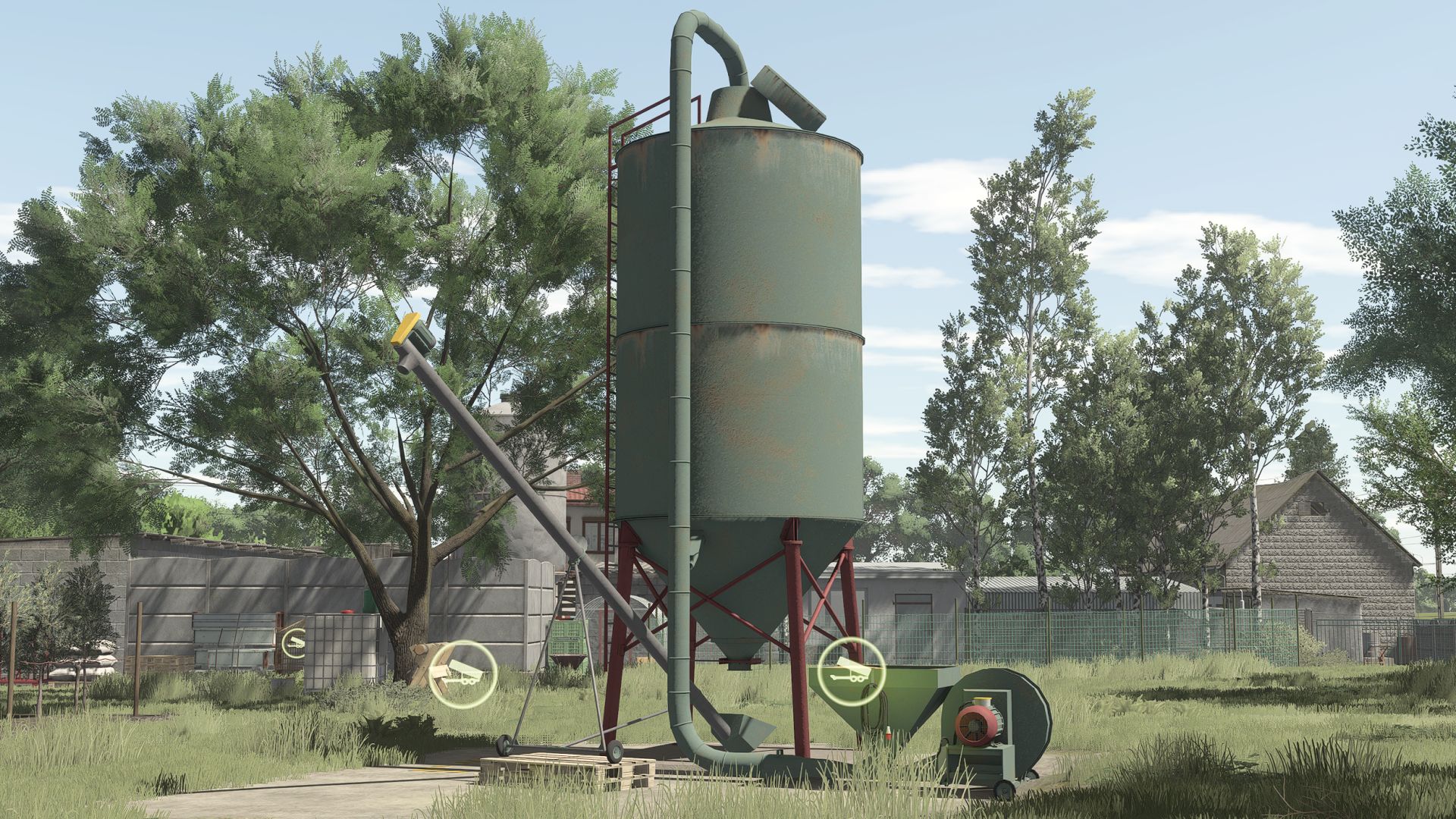 Small Grain Silo