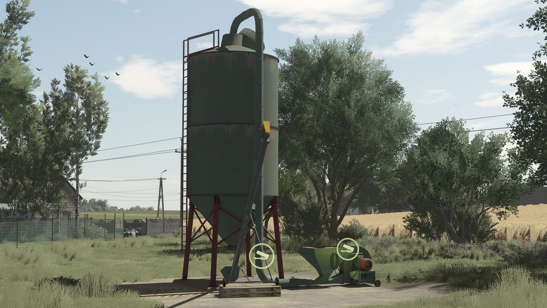 Small Grain Silo