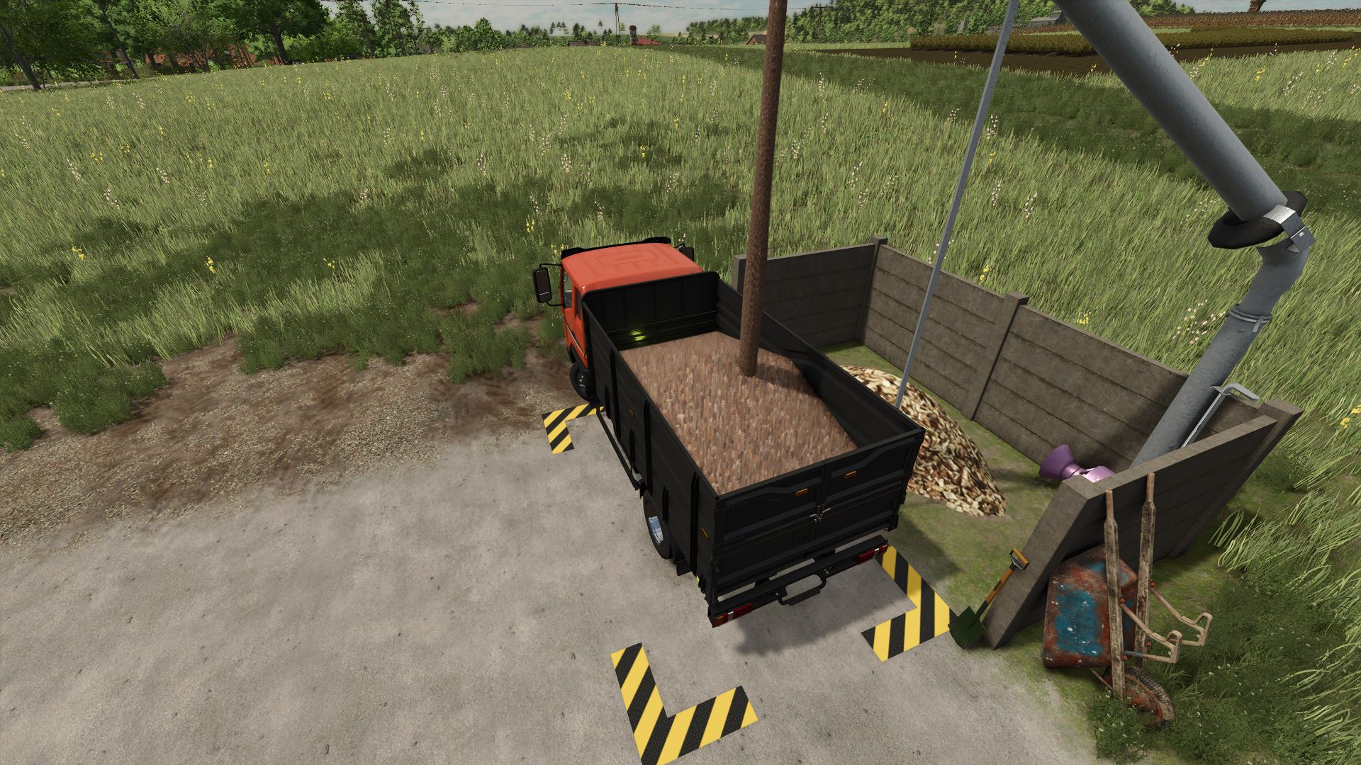Small Handmade Stone Silo