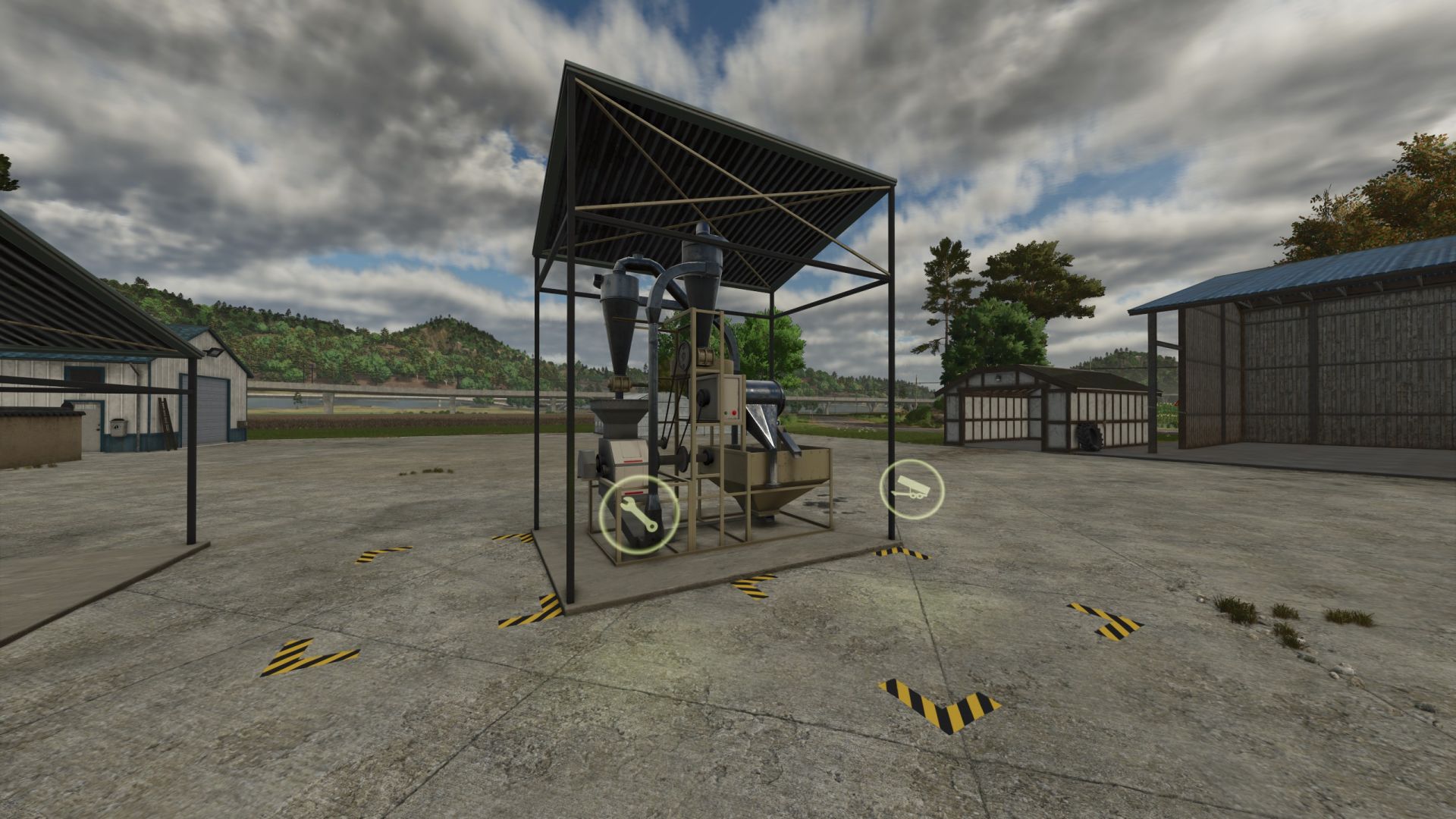 Small improved farm mill