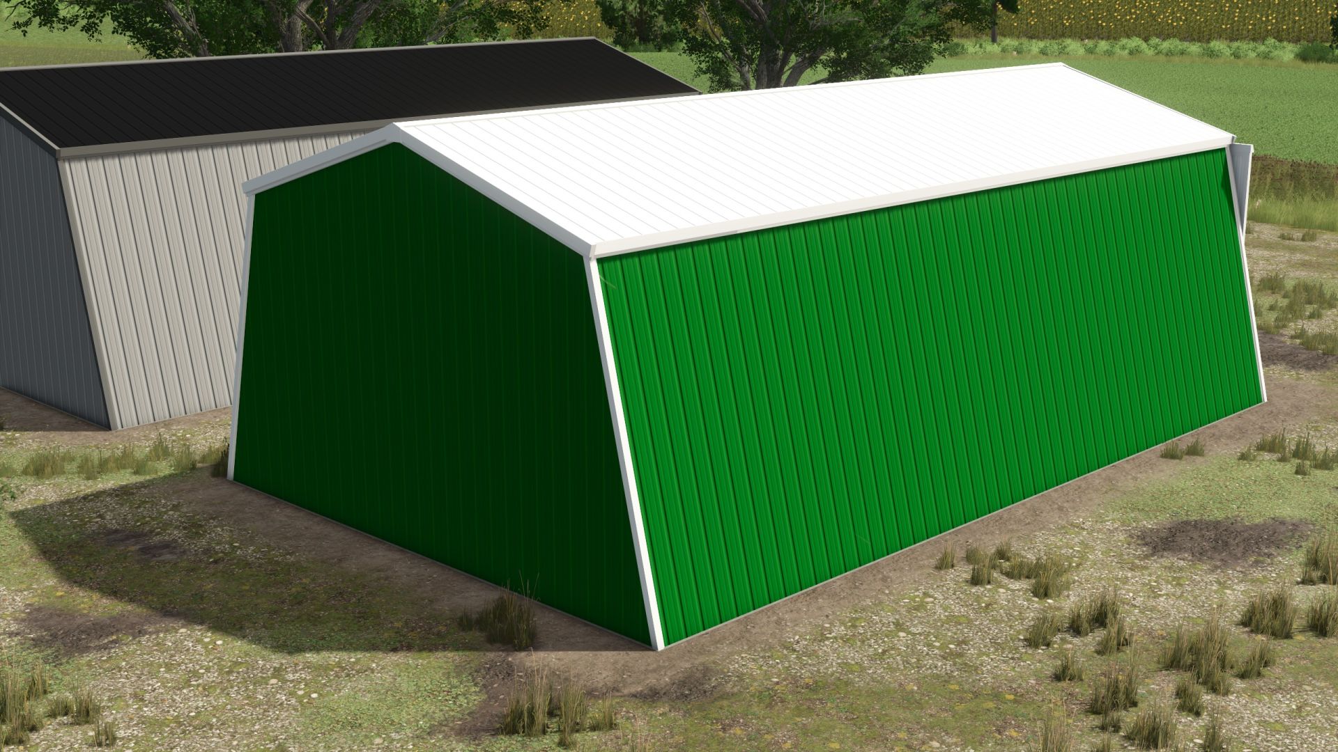 Small inclined shed
