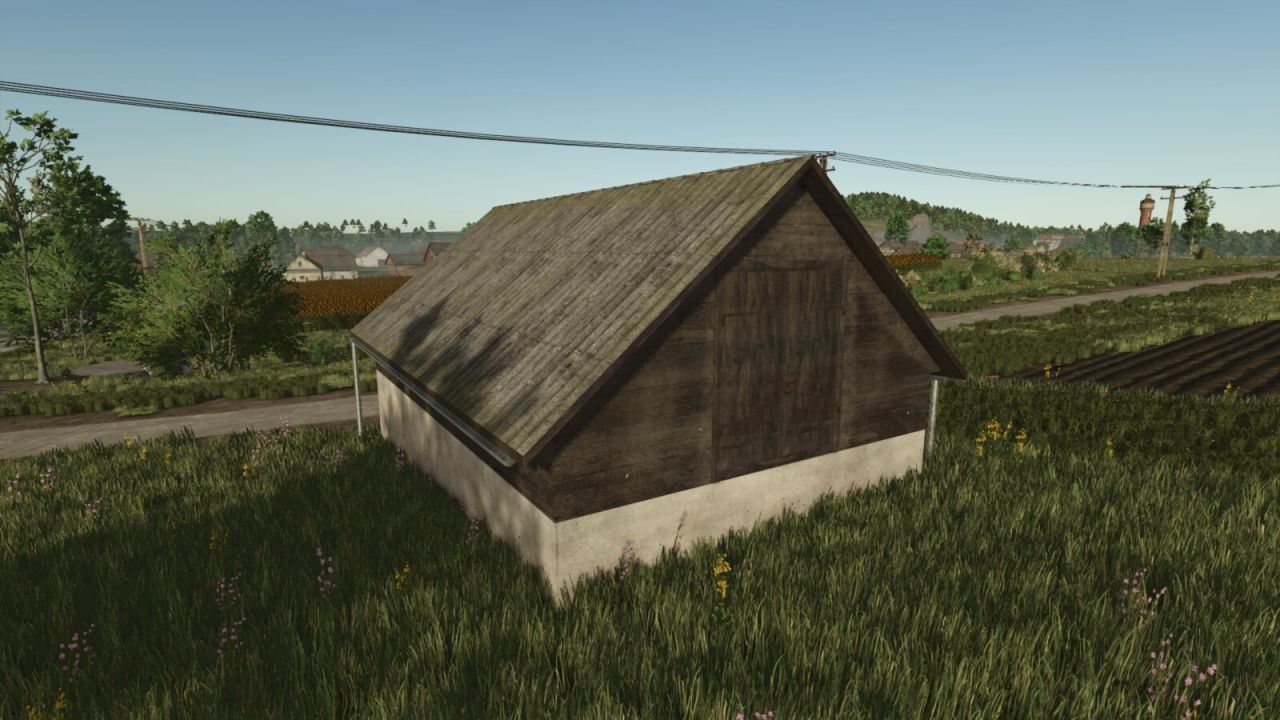 Pequeno galpão antigo (Prefab)