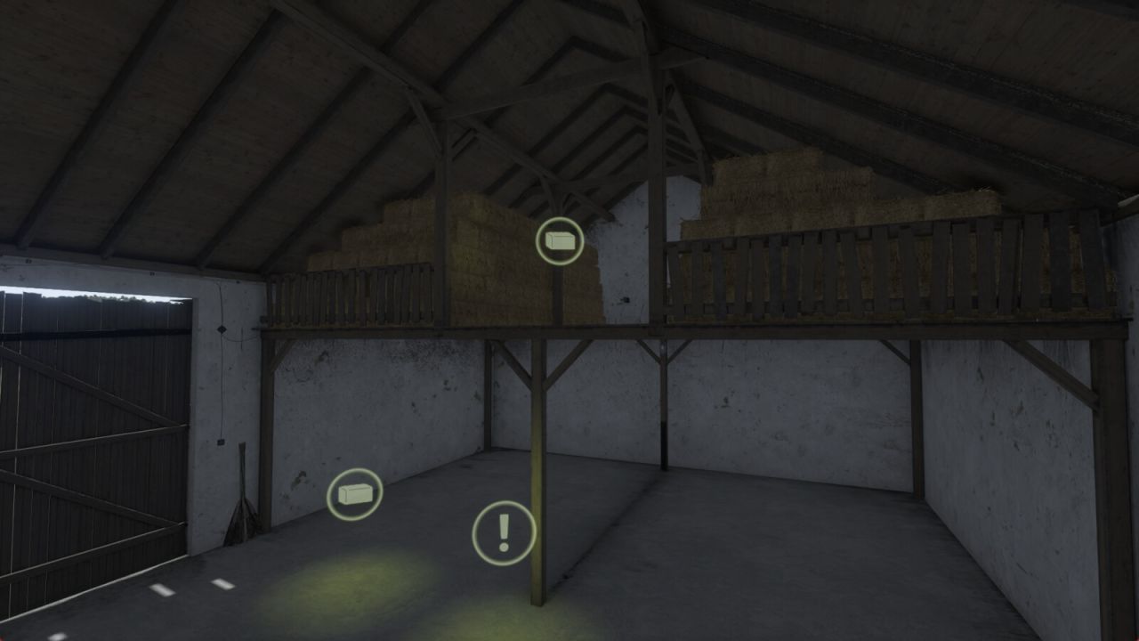 Small Pigsty With Barn
