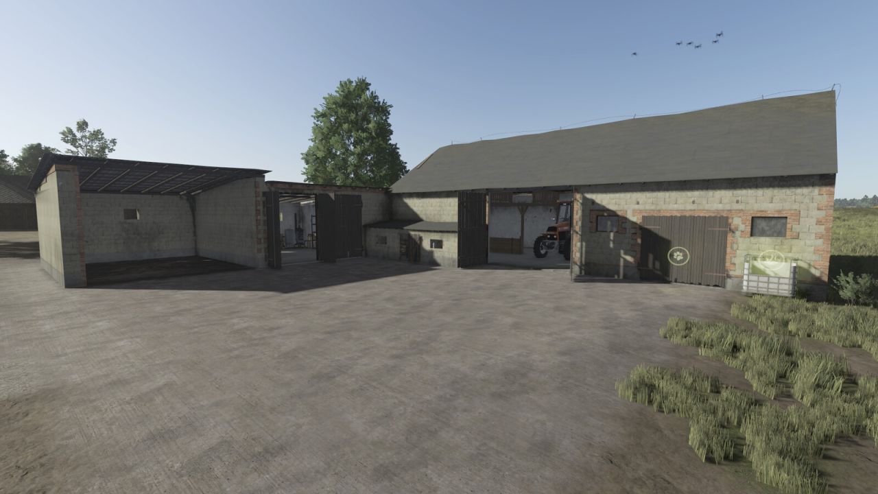 Small Pigsty With Barn