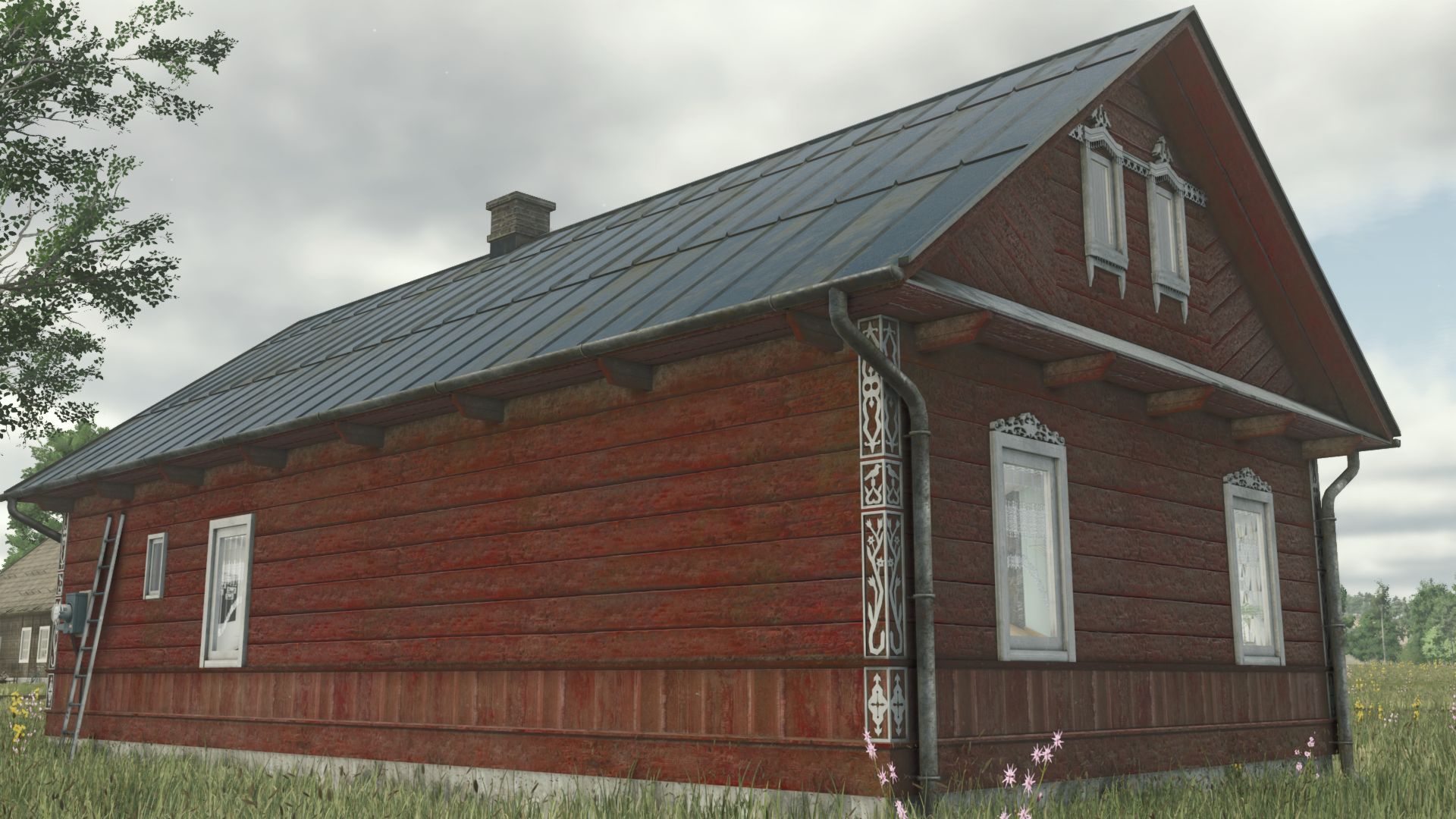 Petite vieille maison polonaise