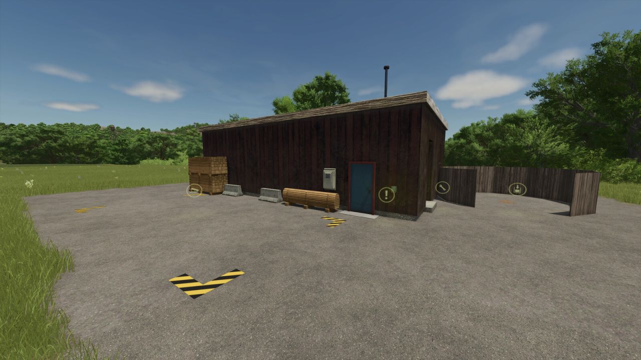 Kleines Sägewerk
