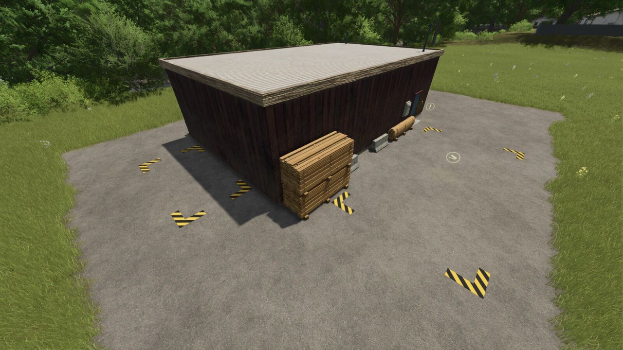 Kleines Sägewerk