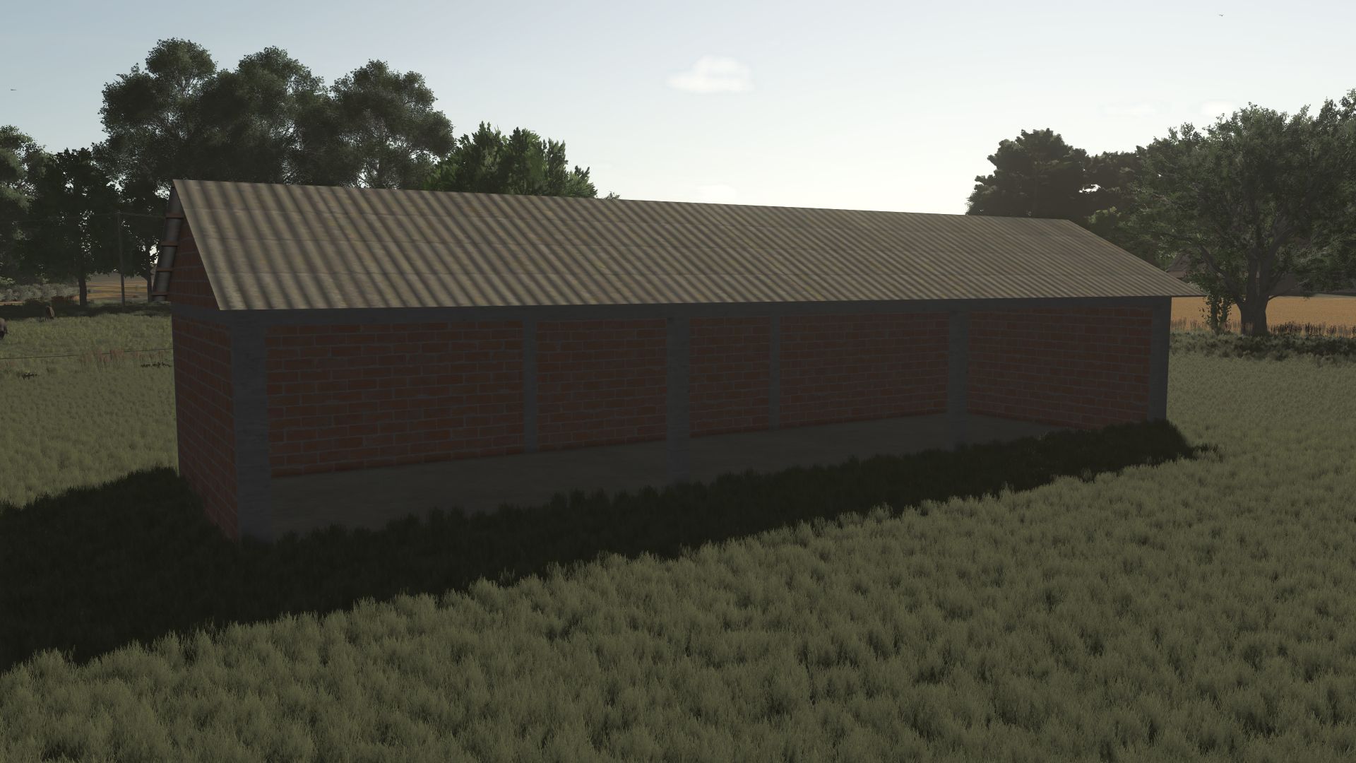 Small Serbian Brick Shed