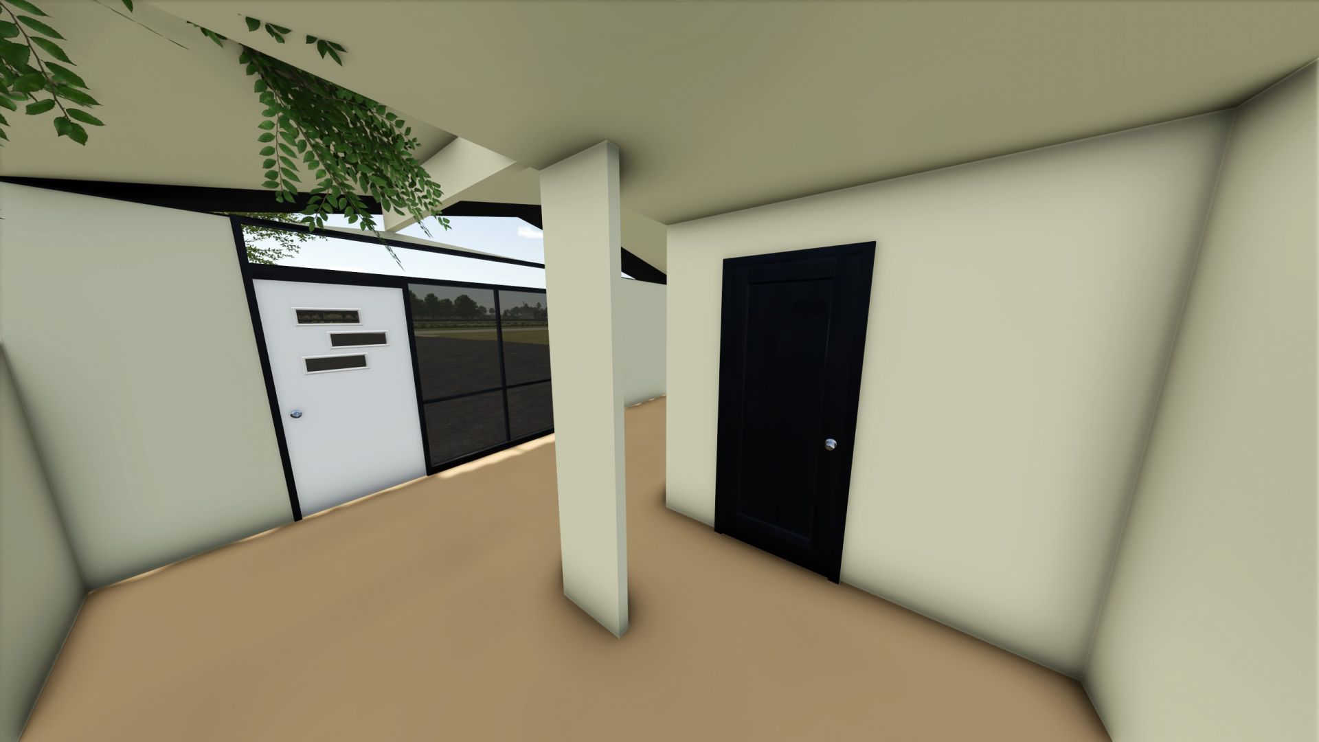 Kleine traditionele boerderij