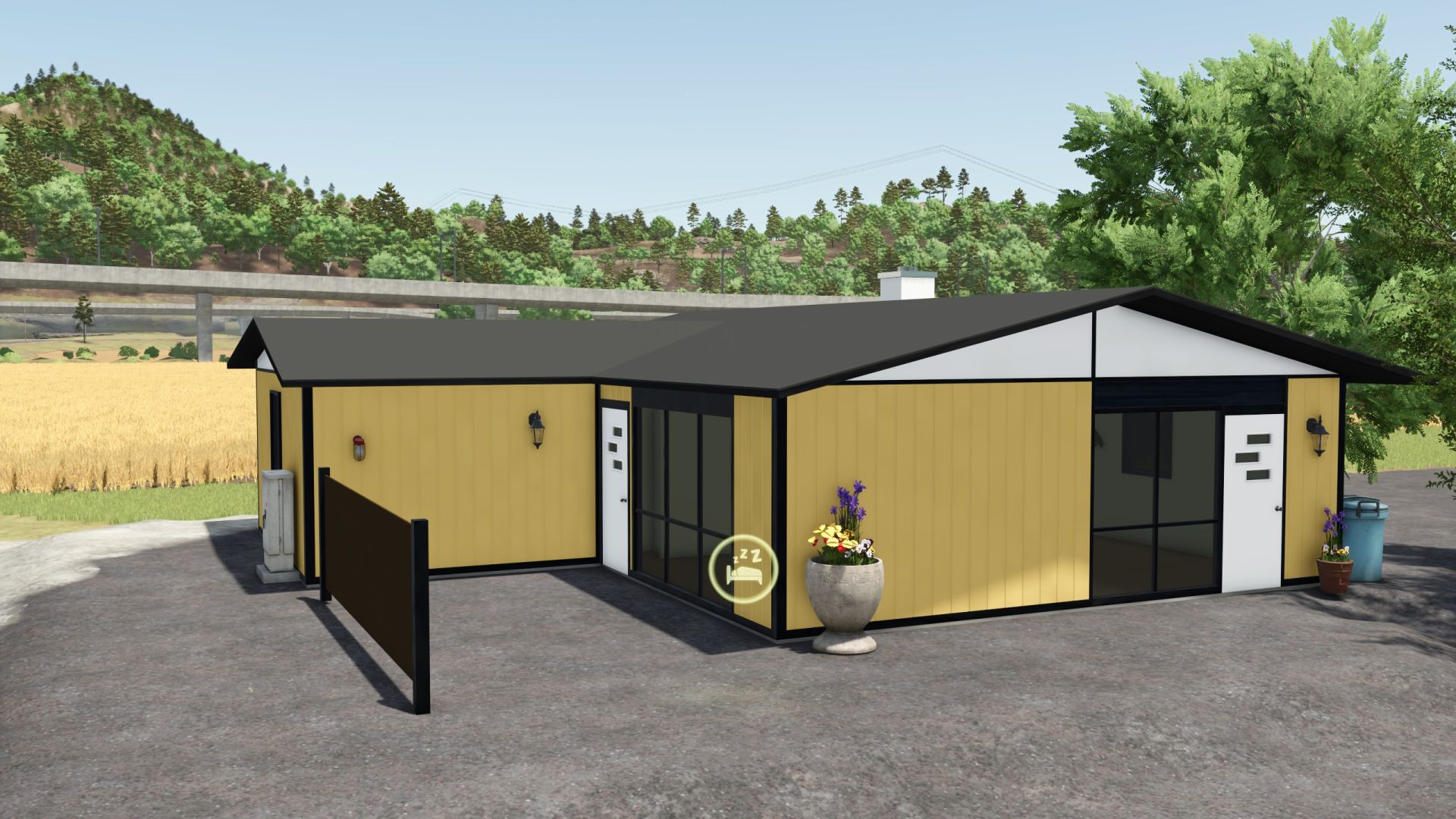 Kleine traditionele boerderij