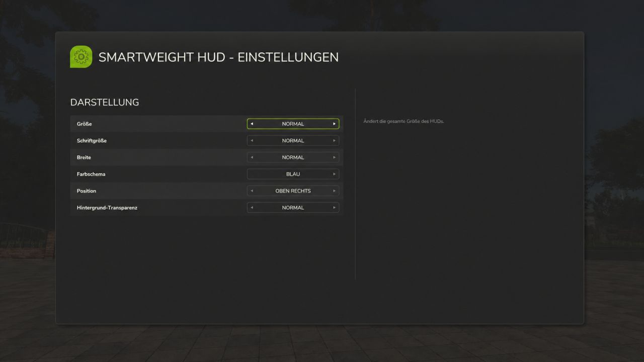 Akıllı ağırlık HUD