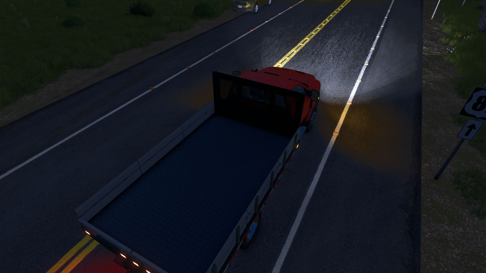 Refletor solar para estrada