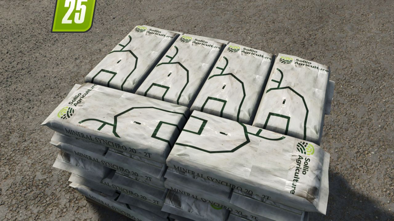 Solio minerale voederpallets