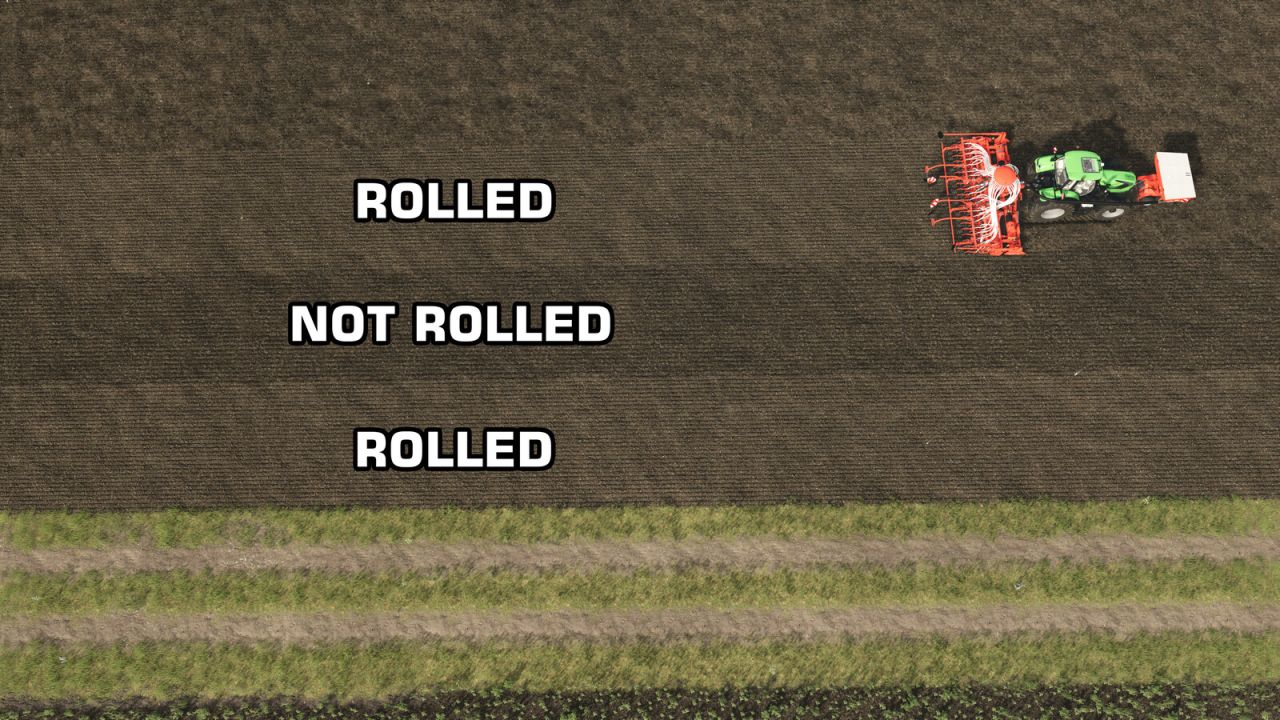 Sowing Machine Roller Ready