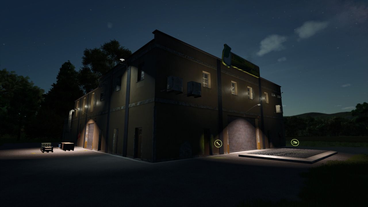 Sojabohnenfabrik