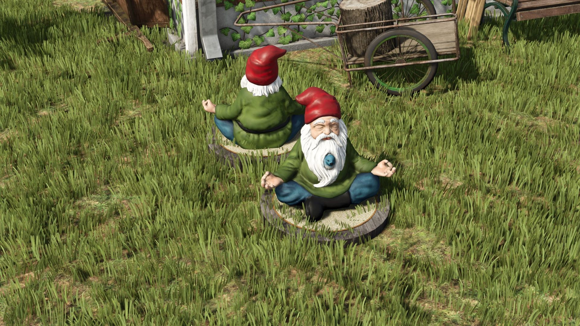 Spiritual garden gnome